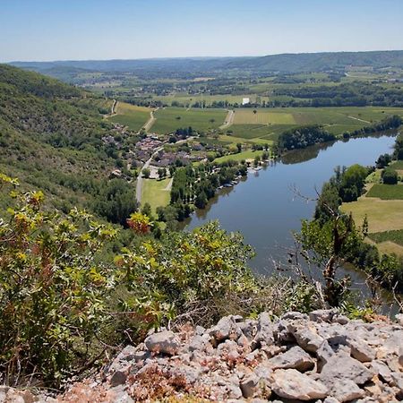 Вілла La Taniere Des Druides Luzech Екстер'єр фото